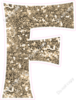 KG 18" Individuals - Khaki Sparkle F