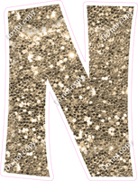 KG 18" Individuals - Khaki Sparkle N