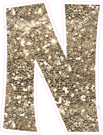 KG 18" Individuals - Khaki Sparkle N