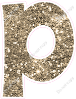 KG 18" Individuals - Khaki Sparkle P