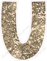 KG 18" Individuals - Khaki Sparkle U