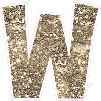 KG 18" Individuals - Khaki Sparkle W