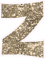 KG 18" Individuals - Khaki Sparkle Z