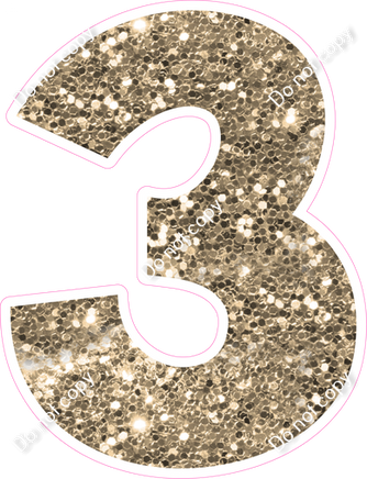 KG 18" Individuals - Khaki Sparkle 3