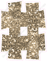 KG 18" Individuals - Khaki Sparkle #