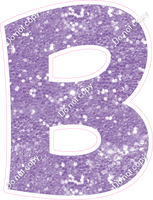 KG 18" Individuals - Lavender Sparkle B
