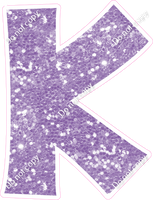KG 18" Individuals - Lavender Sparkle K