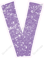 KG 18" Individuals - Lavender Sparkle V