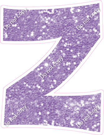 KG 18" Individuals - Lavender Sparkle Z