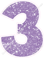 KG 18" Individuals - Lavender Sparkle 3