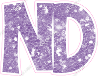 KG 18" Individuals - Lavender Sparkle ND
