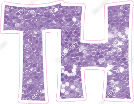 KG 18" Individuals - Lavender Sparkle TH