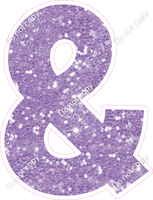 KG 18" Individuals - Lavender Sparkle &