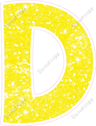 KG 18" Individuals - Lemon Sparkle D