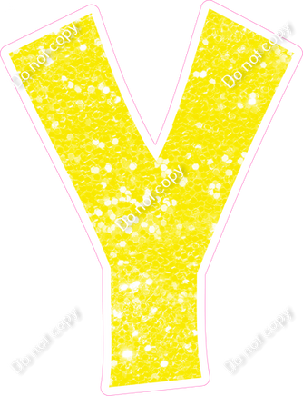 KG 18" Individuals - Lemon Sparkle Y