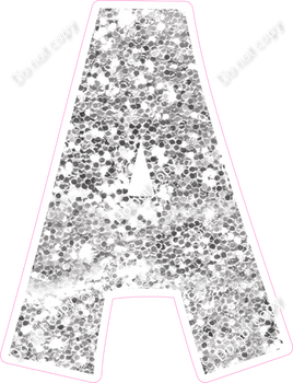 KG 18" Individuals - Light Silver Sparkle A