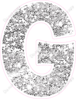 KG 18" Individuals - Light Silver Sparkle G