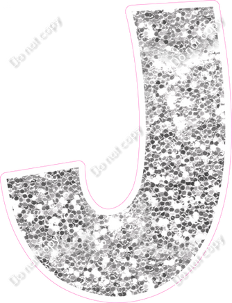 KG 18" Individuals - Light Silver Sparkle J