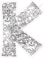 KG 18" Individuals - Light Silver Sparkle K