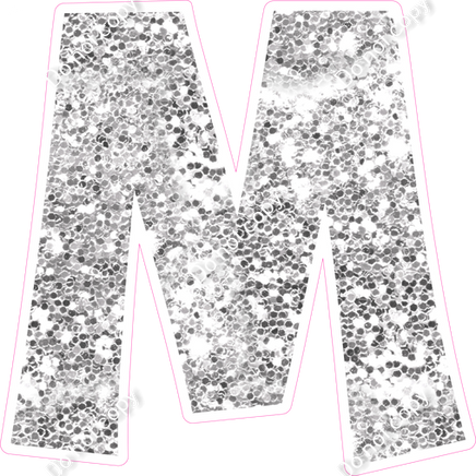 KG 18" Individuals - Light Silver Sparkle M