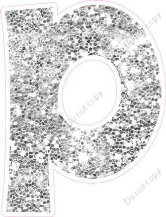 KG 18" Individuals - Light Silver Sparkle P