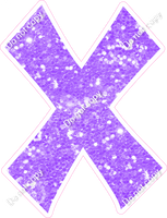 KG 18" Individuals - Lilac Sparkle X