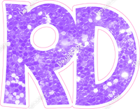 KG 18" Individuals - Lilac Sparkle RD