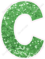 KG 18" Individuals - Lime Green Sparkle C