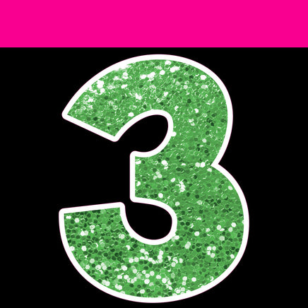 Sparkle - 18" KG 17 pc 0-9 Sets Sparkle Lime Green
