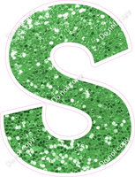 KG 18" Individuals - Lime Green Sparkle S