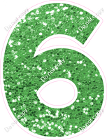 KG 18" Individuals - Lime Green Sparkle 6