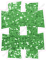 KG 18" Individuals - Lime Green Sparkle #