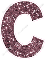 KG 18" Individuals - Mauve Sparkle C