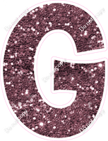 KG 18" Individuals - Mauve Sparkle G