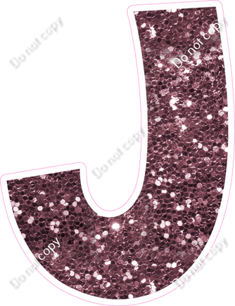 KG 18" Individuals - Mauve Sparkle J