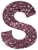 KG 18" Individuals - Mauve Sparkle S