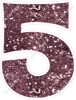 KG 18" Individuals - Mauve Sparkle 5