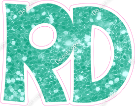 KG 18" Individuals - Mint Sparkle RD