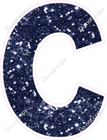 KG 18" Individuals - Navy Blue Sparkle C