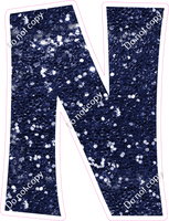 KG 18" Individuals - Navy Blue Sparkle N