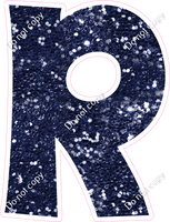 KG 18" Individuals - Navy Blue Sparkle R