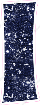 KG 18" Individuals - Navy Blue Sparkle 1