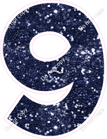 KG 18" Individuals - Navy Blue Sparkle 9