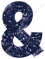 KG 18" Individuals - Navy Blue Sparkle &