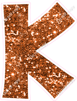 KG 18" Individuals - Orange Sparkle K