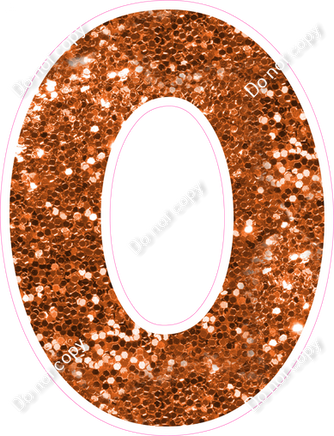 KG 18" Individuals - Orange Sparkle O