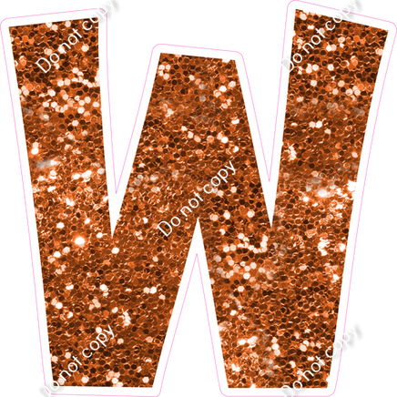 KG 18" Individuals - Orange Sparkle W