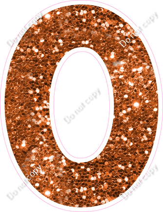 KG 18" Individuals - Orange Sparkle