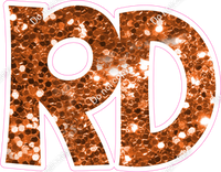 KG 18" Individuals - Orange Sparkle RD