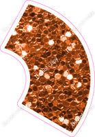 KG 18" Individuals - Orange Sparkle Apostrophe